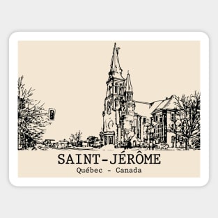 Saint-Jérôme - Québec Magnet